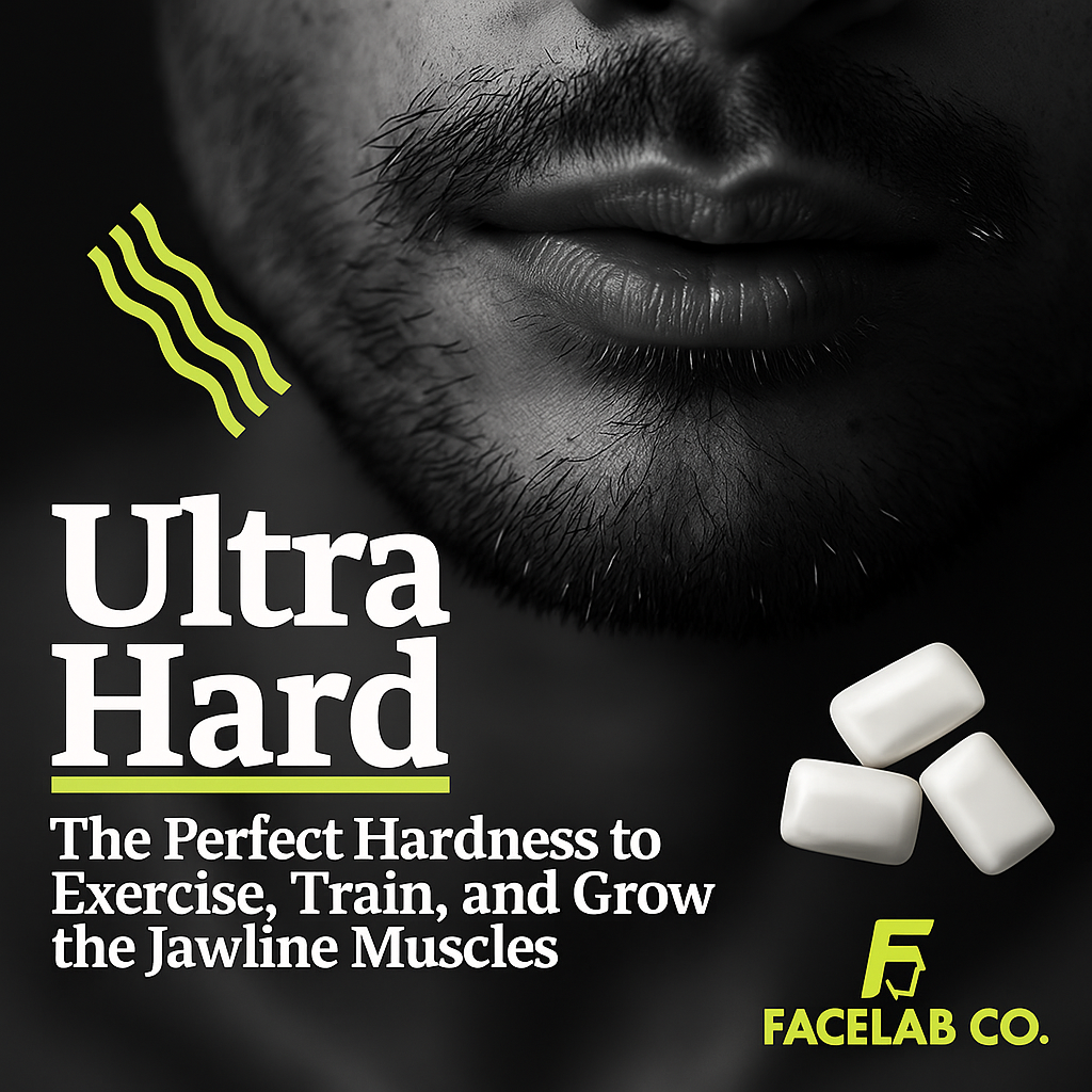 FaceLab© JawGum Ultra Hard Chewing Gums