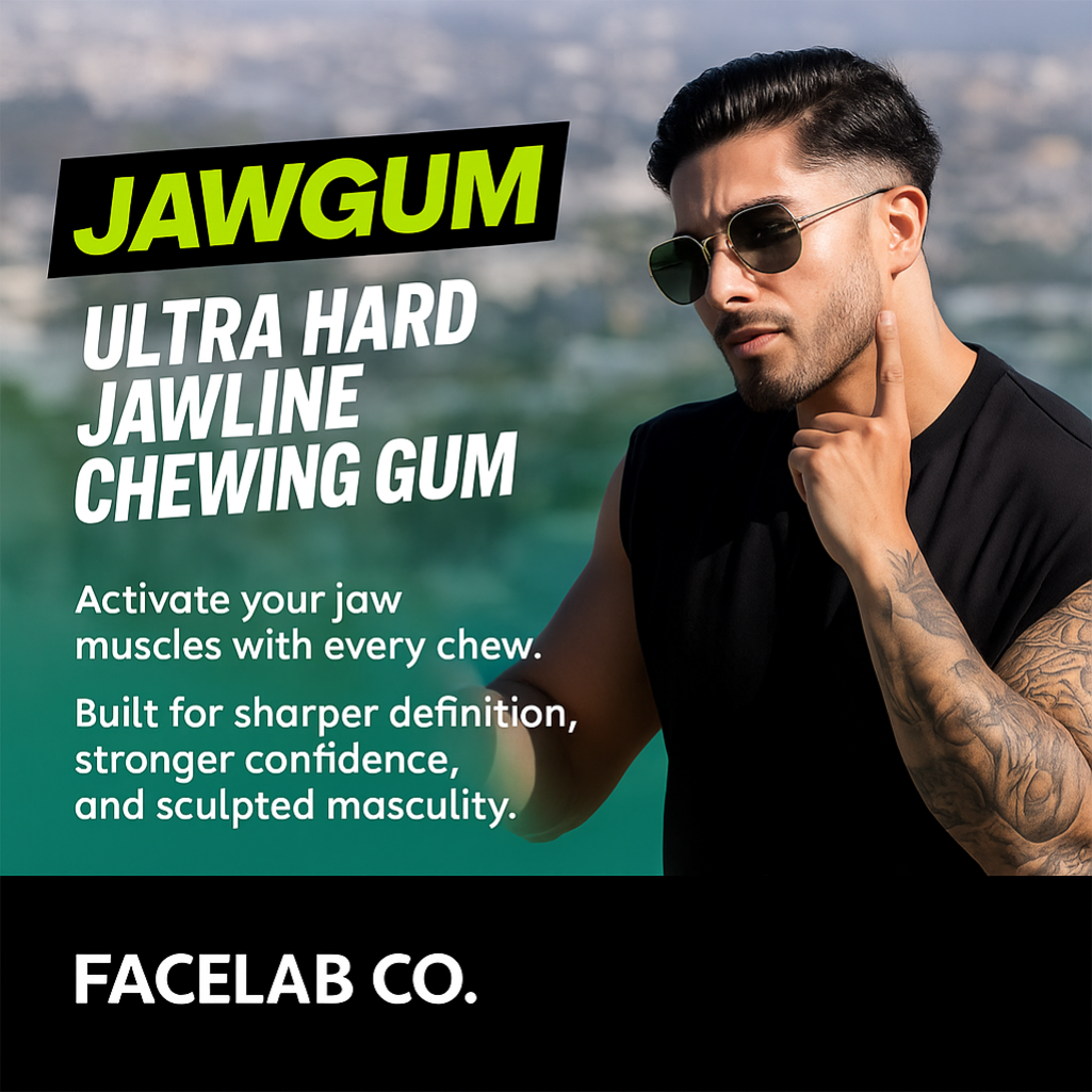 FaceLab© JawGum Ultra Hard Chewing Gums