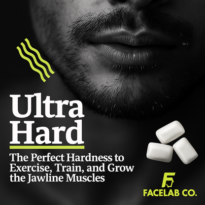 FaceLab© JawGum Ultra Hard Chewing Gums